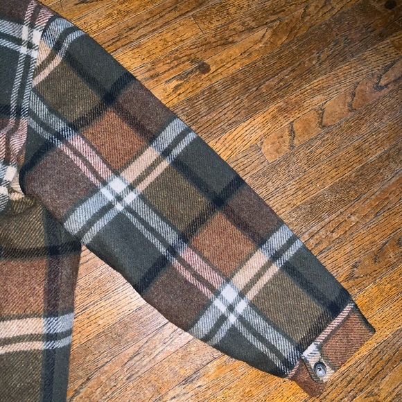 Vintage 80s Woolrich Sherpa Lined Wool Jacket - Picture 8 of 9